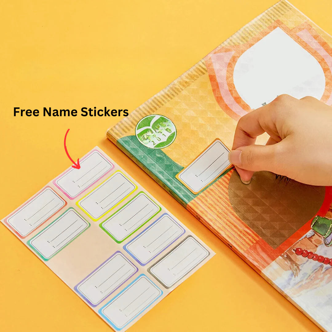 Self-adhesive transparent protective book cover ( Pack Of 30 )