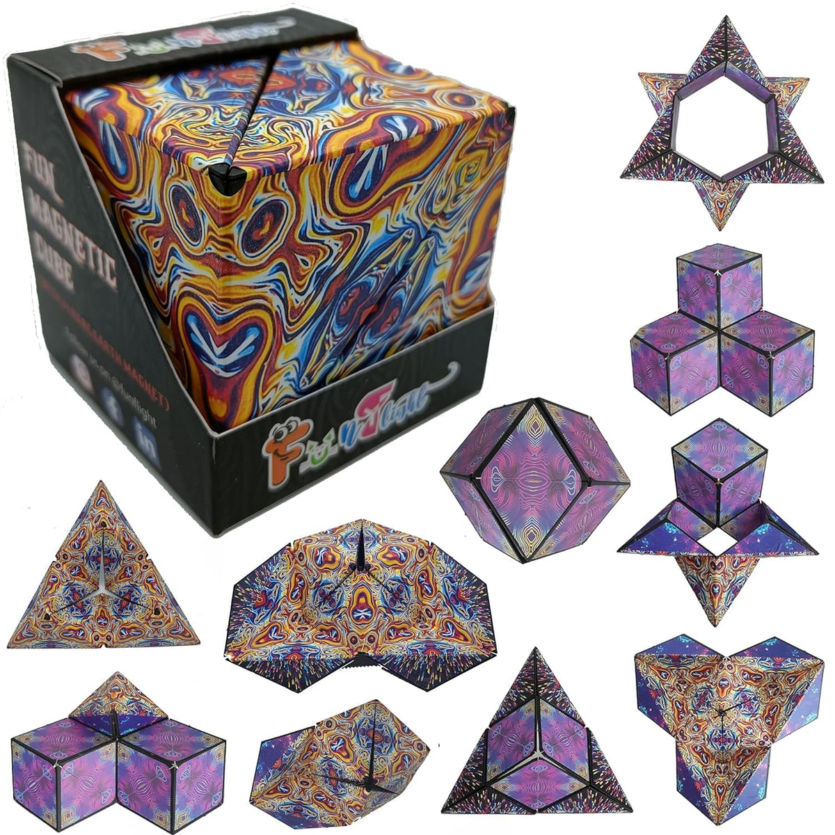 Magic Cube Shape Shifting Puzzle Box